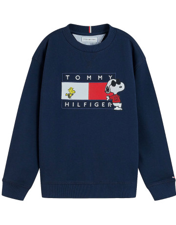 SUDADERA   TOMMY HILFIGER PEANUTS CREWNECK