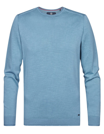 JERSEY HOMBRE  PETROL INDUSTRIES MEN KNITWEAR ROUND NECK BASIC
