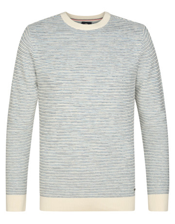 JERSEY HOMBRE  PETROL INDUSTRIES MEN KNITWEAR ROUND NECK BASIC