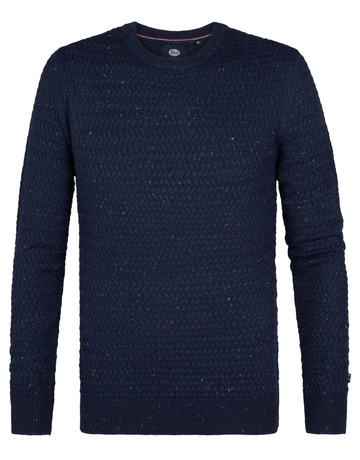 JERSEY HOMBRE  PETROL INDUSTRIES MEN KNITWEAR ROUND NECK BASIC