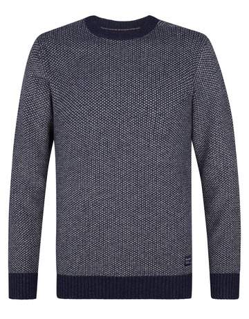 JERSEY HOMBRE  PETROL INDUSTRIES MEN KNITWEAR ROUND NECK BASIC