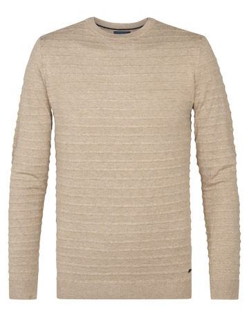 JERSEY HOMBRE  PETROL INDUSTRIES MEN KNITWEAR ROUND NECK BASIC
