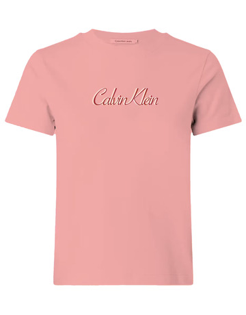 CAMISETA MUJER CALVIN KLEIN LOGO AÑOS 20