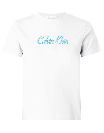 CAMISETA MUJER CALVIN KLEIN LOGO AÑOS 20