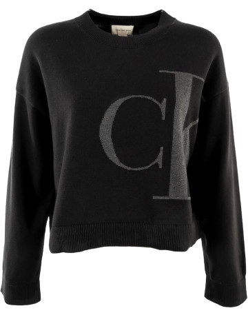 JERSEY MUJER  CALVIN KLEIN W LONG SLEEVE SMOOTH COTTON CK