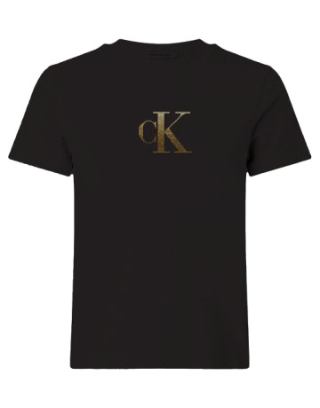 CAMISETA MUJER  CALVIN KLEIN W SS CLASSIC FOIL CK TEE