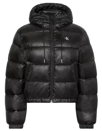 ABRIGO MUJER  CALVIN KLEIN W LW SHORT LOGO PUFFER JACKET