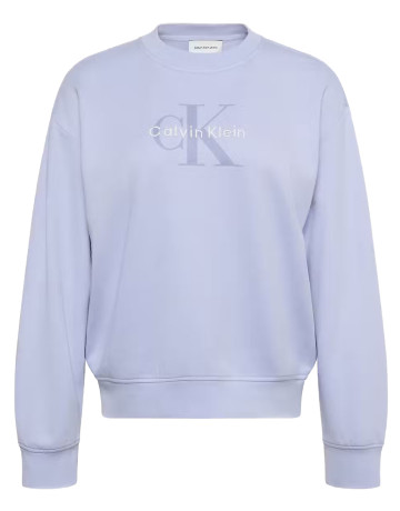 MUJER W LS FRENCH TERRY MONOLOGO CRE VBK