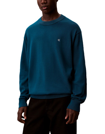 JERSEY HOMBRE CALVIN KLEIN HOLGADO CON MONOGRAMA