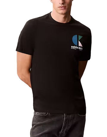 CAMISETA HOMBRE  CALVIN KLEIN M SS 30S EU CK BH LOGO GRAPHIC