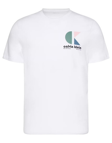 CAMISETA HOMBRE  CALVIN KLEIN M SS 30S EU CK BH LOGO GRAPHIC