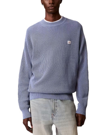 JERSEY HOMBRE  CALVIN KLEIN M LS EZ COTTON WAFFLE CRWNK SW