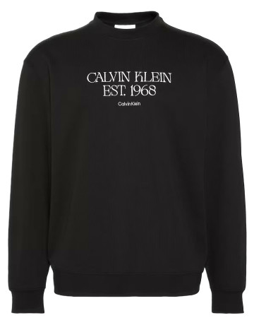 SUDADERA HOMBRE  CALVIN KLEIN M EU 350TERRY 1968 NYC GRAPHIC