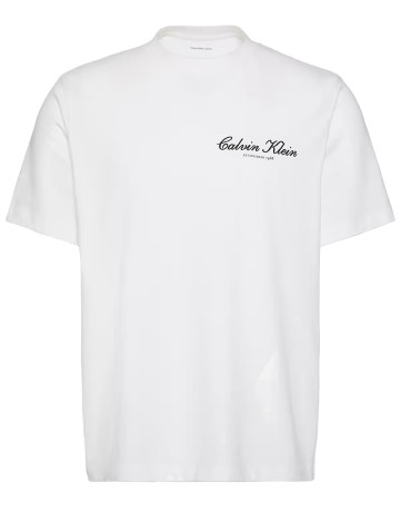 CAMISETA HOMBRE  CALVIN KLEIN M 20S MARCH GRAPHIC SEASONAL F