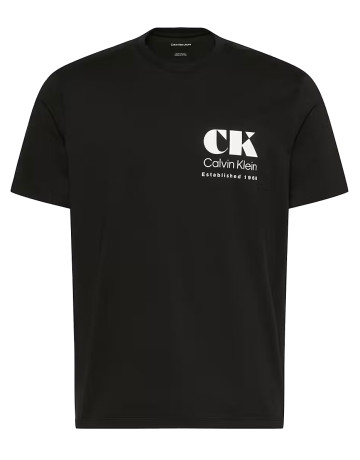 CAMISETA HOMBRE  CALVIN KLEIN M SS 30S EU CK RESORT GRAPHIC