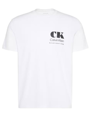 CAMISETA HOMBRE  CALVIN KLEIN M SS 30S EU CK RESORT GRAPHIC
