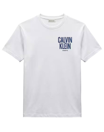 CAMISETA HOMBRE  CALVIN KLEIN SS 30S EU BLOCK FONT CALVIN BC