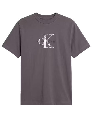 CAMISETA HOMBRE  CALVIN KLEIN SS 20S EZ DISTRESSD MNLGO GRAP