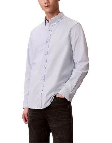CAMISA HOMBRE  CALVIN KLEIN M LS SOLID OXFORD CLASSIC SHIR