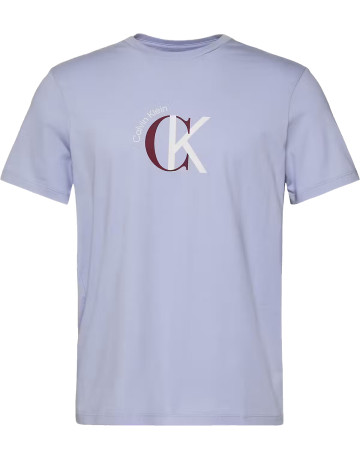 CAMISETA HOMBRE  CALVIN KLEIN M SS 30S WHSL CKJ 2TONE CK GRA