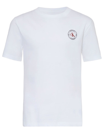 CAMISETA NIÑO  CALVIN KLEIN B CK SMALL CHEST CIRCLE SS T-S