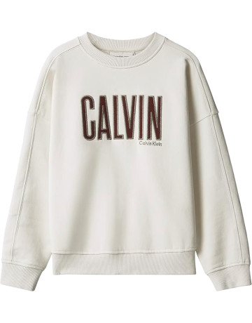SUDADERA NIÑO  CALVIN KLEIN B CALVIN APPLIQUE CN SWEATSHIR