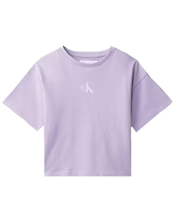 CAMISETA NIÑA  CALVIN KLEIN G CK LOGO BOXY T-SHIRT SS