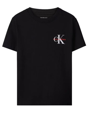 UNISEX SMALL CHEST MONOLOGO SS T-SHIR BEH
