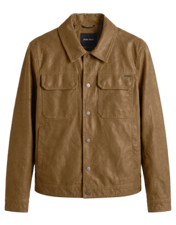 CAZADORA HOMBRE  ANTONY MORATO COAT JOY SLIM FIT IN  FAUX LET