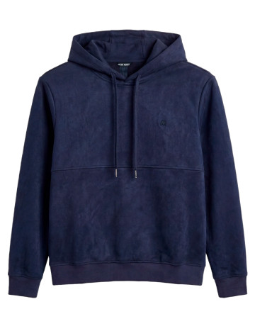 SUDADERA HOMBRE  ANTONY MORATO HOODIE RELAXED FIT IN SUEDE WI