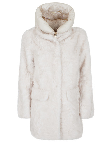 ABRIGO MUJER YES ZEE DE PELO CON CAPUCHA