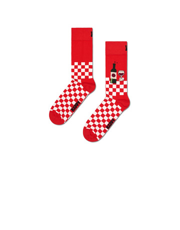  HAPPY WINE AND DINE SOCK