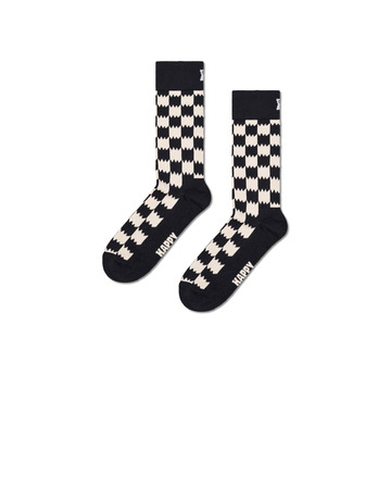  HAPPY DIZZY CHECK SOCK