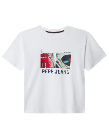 CAMISETA NIÑO  PEPE JEANS ASH