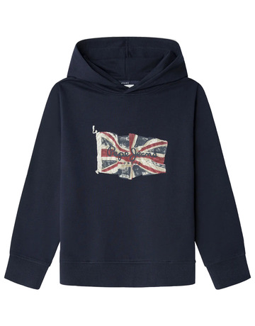 SUDADERA NIÑO  PEPE JEANS UNION JACK HOODIE