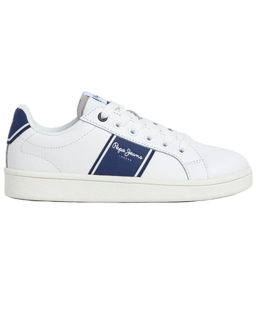 ZAPATILLA DE PIEL NIÑO PEPE JEANS CON SUELA CUPSOLE
