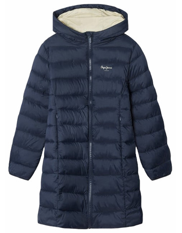 PLUMIFERO LARGO NIÑA PEPE JEANS CON CAPUCHA