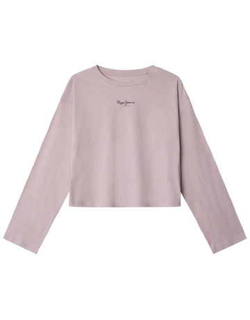 CAMISETA NIÑA PEPE JEANS CON ESTAMPADO Y FIT HOLGADO