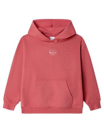 SUDADERA CON CAPUCHA NIÑA PEPE JEANS FIT RELAXED
