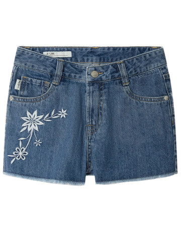 PANTALÓN CORTO NIÑA  PEPE JEANS A-LINE SHORT HW PATTY FLORAL