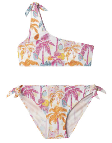 BAÑADOR NIÑA  PEPE JEANS TROPICAL ASY BIKINI SET