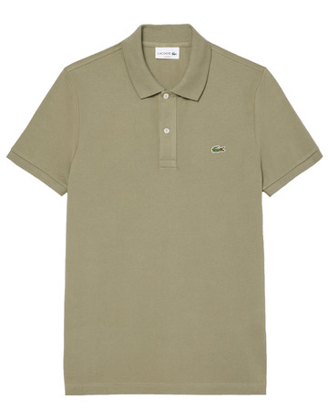 POLO HOMBRE  LACOSTE CHEMISE COL BORD-COTES MANCHES