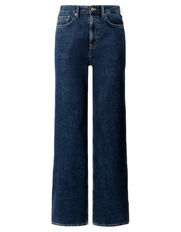 VAQUERO MUJER  PEPE JEANS EDEN HW STRAIGHT DARK STONEWAS