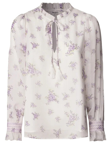 Añadir a la cesta BLUSA MUJER PEPE JEANS ESTAMPADO FLORAL BLUSA MUJER PEPE JEANS ESTAMPADO FLORAL