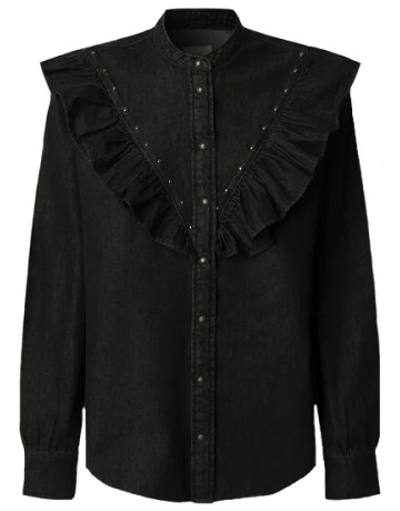 BLUSA DENIM MUJER PEPE JEANS FIT REGULAR