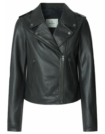 CAZADORA BIKER MUJER PEPE JEANS DE PIEL