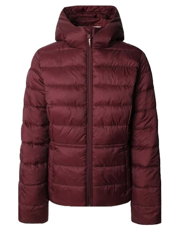 PLUMIFERO ACOLCHADO MUJER PEPE JEANS CON CAPUCHA