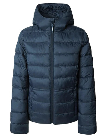 PLUMIFERO ACOLCHADO MUJER PEPE JEANS CON CAPUCHA