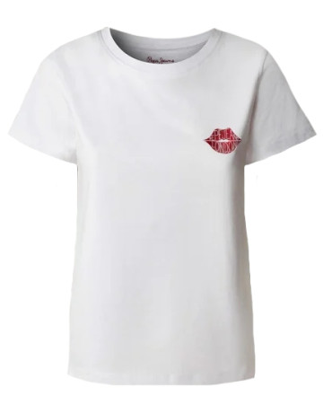 CAMISETA MUJER PEPE JEANS GRÁFICO ESTAMPADO