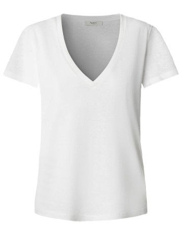 CAMISETA MUJER  PEPE JEANS MEGAN V-NECK